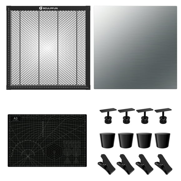 Honeycomb Panel,Clamps To Observe 400x400mm Panel Diode Co2 Professional Workbench Suitable Diode Panel Workbench Suitable Professional Metal Clamps Tabel Table Laoshe Adben