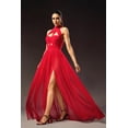 thumbnail image 4 of Vestido Tesare Halter, sin mangas, largo y hueco, para mujer, 4 of 6