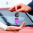 thumbnail image 4 of YgkuHd Keychain Calculator Small Calculator Keyring Mini Calculator Office Calculator Mini Digital Calculator Calculator Key Ring Portable Electronic Calculator,Purple, 4 of 5