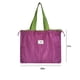 thumbnail image 3 of Bolsa de Supermercado Reutilizable, Plegable y Lavable, de Gran Capacidad, Resistente y Duradera, Ideal para Compras Ecológicas, Compacta y Portátil, Tamaño 56 X 43 Cm., 3 of 7