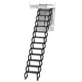 thumbnail image 5 of 13 Steps Electirc acctic ladder Aluminum folding 12-15ft remote for loft home, 5 of 13