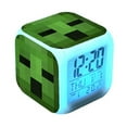 thumbnail image 2 of Minecraft colourful changing quartet alarm clock led night light, 2 of 5