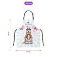 thumbnail image 5 of Happy 4th of July Patriotic Golden Retriever Marching Band Uniform Balloons Fireworks Apron Goldens Dog Lover Gifts Idea for Cooking Grilling Baking Painting Gardening - 13009, 5 of 5