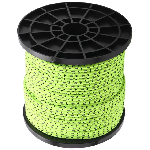 Cuerda reflectante de alta visibilidad nocturna de 4mm y 50m, cuerda de fijación para tienda de campaña para exteriores, cuerda de viento de cortina de cielo de polipropileno duradera PIX-LINK Carpas y cobertizos, accesorios