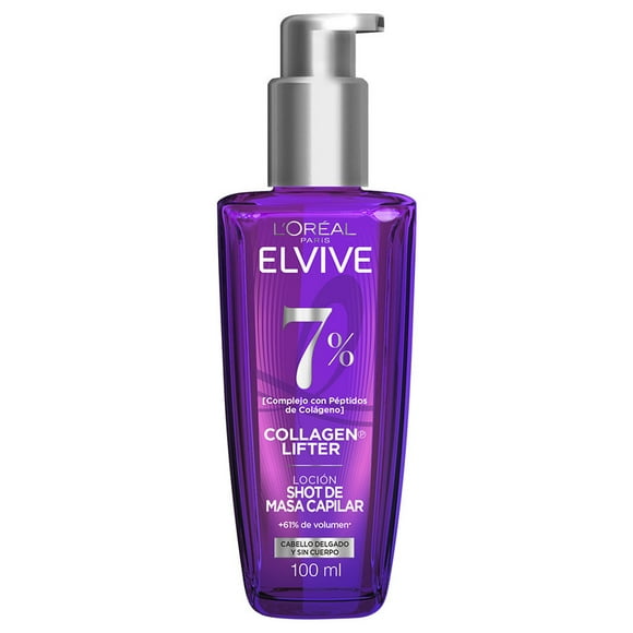 L'Oréal Paris Elvive Collagen Lifter Tratamiento con Péptidos de Colágeno 100ml