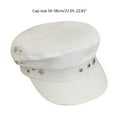 thumbnail image 5 of Aellinatey Unisex Casual Y2k Girls Beret Hat with Star Rivet Summer Women Peaked Cap, 5 of 19