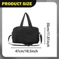 thumbnail image 5 of DYNWAVECA Tennis Racket Bag Versatile with Adjustable Shoulder Strap Sports Duffle Bag Black, 5 of 5