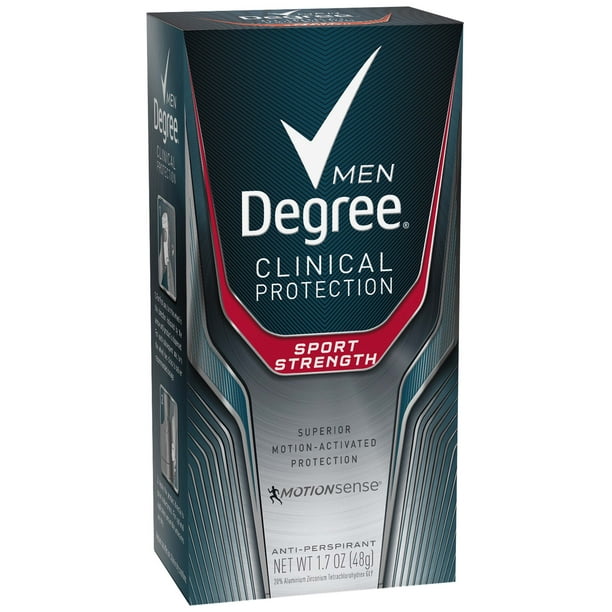Degree Men Clinical Sport Strength Antiperspirant Deodorant, 1.7 oz