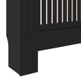 thumbnail image 5 of vidaXL Cache-Radiateur MDF Noir 205 cm, 5 of 5