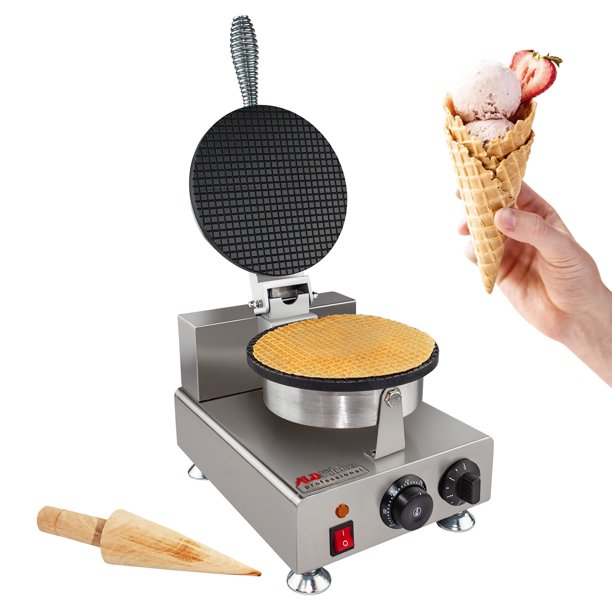 ALDKitchen Waffle Cone Maker Commercial Ice Cream Cone Maker