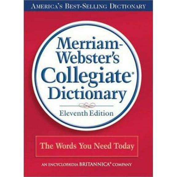 Pre-Owned Merriam-Webster's Collegiate Dictionary, 11th Edition (Red Kivar Binding with Jacket) (Hardcover) 0877798087 9780877798088