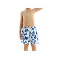 thumbnail image 3 of Father and Son Matching Leaves Print Swim Trunks/Boys Quick Dry Swimwear Bathing Suits, 3 of 7