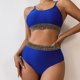 thumbnail image 4 of Traje de baño para mujer, moda, cómodo, color sólido, bikini, traje de baño de color liso para mujer, conjuntos de bikinis, trajes de baño para mujer, 4 of 9