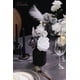 thumbnail image 5 of Set de Flores Artificiales Serwalin Gris de Seda con Tallos para Bodas, 5 of 5