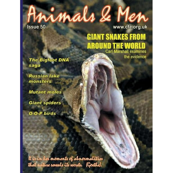 Animals & Men #50, (Paperback)
