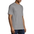 thumbnail image 3 of Hanes Men's and Big Men's Beefy-T Crew Neck Short Sleeve T-Shirt, Up To 6XL, 3 of 7