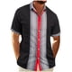 thumbnail image 1 of Eres Más Que una Camisa de Puntuación de Prueba de Color Sólido Casual con Cuello, Bolsillo con Botones de Manga Corta, 1 of 9