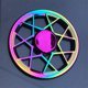 thumbnail image 4 of Hand Spinner Decorativo Anti-ansiedad Multicolor Metal Rainbow Fidget Spinner para Office / 52 / kaili Sencillez, 4 of 5
