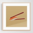 thumbnail image 2 of Nigiri and chopsticks - Digital Art Sushi Japanese Food Minimalist Kitchen Decor Modern Art Pop Art Illustration Unframed Wall Art Print 10 x 10 inches, 2 of 9