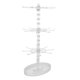 thumbnail image 1 of RUNROTOO Soporte Transparente Para Joyas Rotatorio Ideal Para Organizar Collares Y Llaveros, 1 of 8