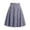 *Navy, variant on Women's High Waisted Striped Pleated A Line Skirt,Casual Flared Skirt Yellow,Women's Plus XXL