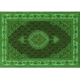 thumbnail image 1 of Ahgly Company Indoor Rectangle Medallion Green Traditional Area Rugs, 7' x 10', 1 of 1