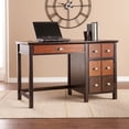 thumbnail image 1 of Southern Enterprises Hendrik Apothecary Desk in Espresso, 1 of 7