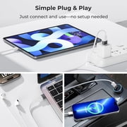 Gray USB to USB C Adapter 2 Pack,USB C Female to A Male Charger Type C Converter for Apple Watch Ultra iWatch 7 8 SE,iPhone 14 13 12 11 Plus Pro Max Mini,AirPods,iPad Air,Samsung Galaxy S23 S22