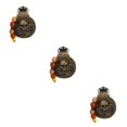 thumbnail image 4 of Naiovety Manualidades de resina para Halloween para decoración del hogar, petaca de ron pirata, adorno compacto de giro espeluznante para Type1 NO1, 4 of 6
