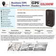 thumbnail image 2 of GTM Queclink GL300W 3G GPS Tracker Real Time Worldwide Multi-Purpose Locator for Vehicle, Pet, Assets, w/Super Sensitive Built-in Receiver Geo-Fencing SOS Emergency Alert, IPX5 Water Resistant, 2 of 5