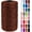 Caramel, variant on Polypropylene Ribbon Yarn 3mm x 218 Yards Flat Macrame Cord 3mm Crochet Yarn for Handbags, Shopping Bags, Sun Hats, Shoes, DIY Crafts, Decorative Projects