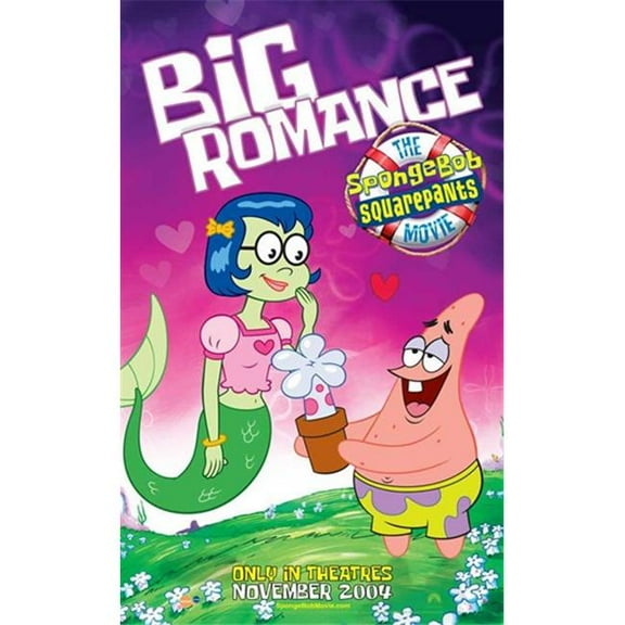 Spongebob Squarepants Movie Poster - 11 x 17 in.