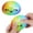 F, variant on Glitter Dumpling Squishy Giant Glitter Dumpling, Colorful Dumplings Stress Balls Fidget Sensory Toy,Squeeze Dough Ball Stress Relief Hand Toys with Food Steamer Stretchy Desk Toys(without steamer)