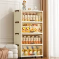 thumbnail image 2 of Foldable Plastic Storage Cabinet - Child Toy Organizer, Baby Closet, No Installation Required, 2 of 6