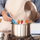 thumbnail image 3 of Soporte de silicona para tapa de olla (3/1 unidad), antiderrames, resistente al calor, antidesbordamiento, herramienta de cocina duradera, estilo A (1 unidad), 3 of 6