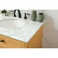 thumbnail image 4 of Elegant Decor Americana 32" Aluminum MDF Single Bathroom Vanity in Natural Wood, 4 of 8