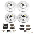 thumbnail image 2 of PowerStop Front and Rear Geomet Coated Brake Rotor and Pad Kit Fits: MERCEDES-BENZ Select Models CRK8735, 2 of 3