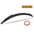 thumbnail image 4 of Rear Trunk Spoiler Compatible with 2015-2020 Acura TLX, Duckbill Spoiler Fits for 15-20 Sedan 4 Door, High Kick Spoiler Wing Lip (Carbon Fiber Pattern), 4 of 5