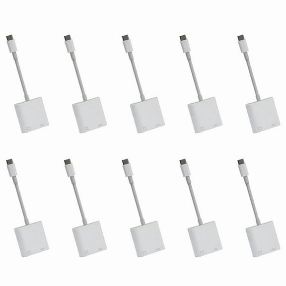 10X Type C OTG Ethernet Adapter USB C to RJ45 Ethernet LAN Wired Network Converter 100Mbs for Type C Mobile Phone Tablet