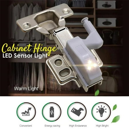 

Sueyeuwdi Night Light Desk Lamp Cabinet Automatic Lighting Lamp Cabinet Hinge High Brightness Led induction Lamp Room Decor Home Decor 16*12*2cm