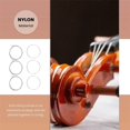 thumbnail image 5 of Spock Classic Guitar Six Strings SC12 Nylon Silver Plating Set Super Light Acoustic Guitar Musical I, 5 of 5
