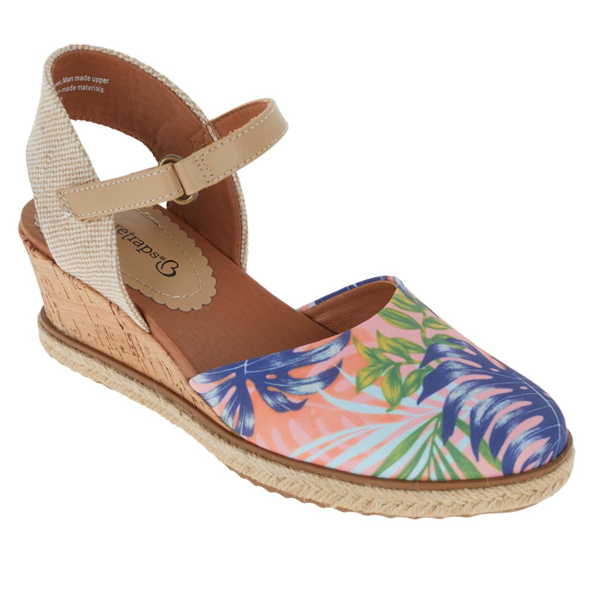 Baretraps Ocean ClosedToe Espadrille Wedge Sandal