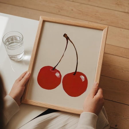 Poster Mockup With Person Flatlay Flat Mockup Close Up Detail Mockup Person Holding Frame ISO A DIN Ratio PSD Photoshop Mockup / 5x7, Unframed Paper Poster 8x10in
