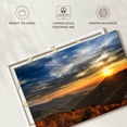 thumbnail image 6 of Elephant Stock Shenandoah Sundown Wall Art - Horizontal Canvas Wall Art - Living Room Wall Decor - Nature Canvas - Gray And Orange Decor - 30" x 20", 6 of 8