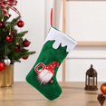 thumbnail image 3 of Naiovety Soporte de regalo Contenedor de dulces multipropósito Calcetines de Navidad Patrón de ciervos Decoraciones para festivales Tipo 2, 3 of 6