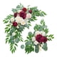 thumbnail image 3 of 2 piezas de flores artificiales para arco de boda, decoración rústica para fondo rojo, 3 of 9