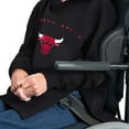 thumbnail image 5 of Men's G-III Sports by Carl Banks Black Chicago Bulls Adaptive Team Arc Fleece Hoodie, 5 of 7