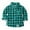 Mint Green, variant on Wancir Little Big Boys Girls & Mens Plaid Flannel Shirt Button Down Family Matching Outfits