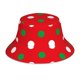 thumbnail image 1 of Balery White and Green Polka Dot Sombreros para el sol para hombre y mujer, sombrero de pescador con UPF 50+, 1 of 6
