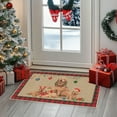 thumbnail image 4 of Large Christmas Door Mat – 31.5"x19.7" Non-Slip Water-Absorbent Entry Rug with Festive Designs, Indoor Outdoor Bathroom Floor Mat for Holiday Décor, 4 of 5